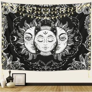 Sun and moon tapestry